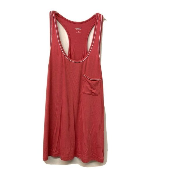 Alfani Intimates Coral Racerback Lounge Tank Top - Picture 1 of 4